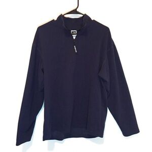 The North Face Mens Fleece 1/4 Zip Navy Blue M